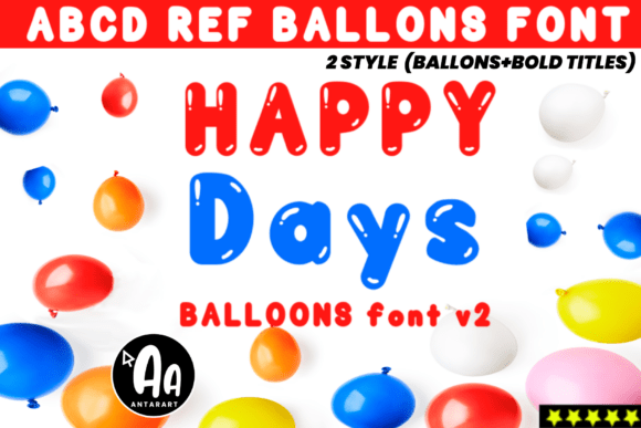 Abcd Ref Balloons Font