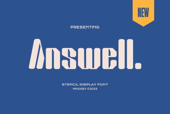 Answell Font for Bold Web Design