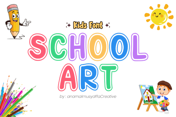 Artschool Regular: Bold and Playful
