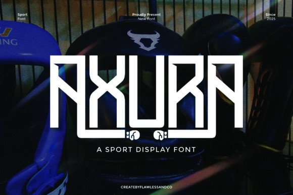 Axura: A Bold Display Font for Impact
