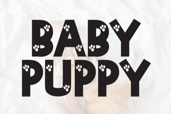 Baby Puppy Font for Creative Projects