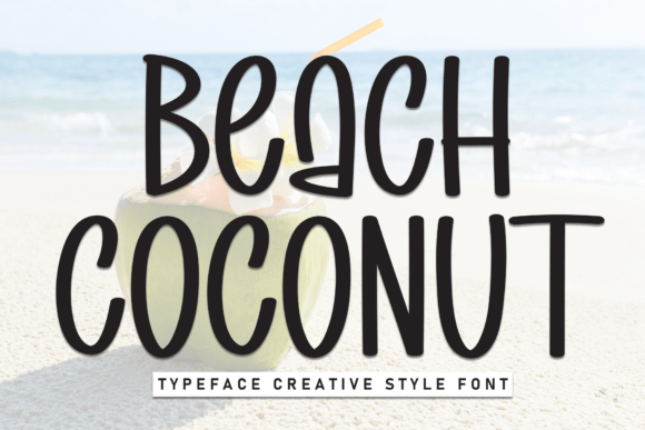Beach Coconut Font Review