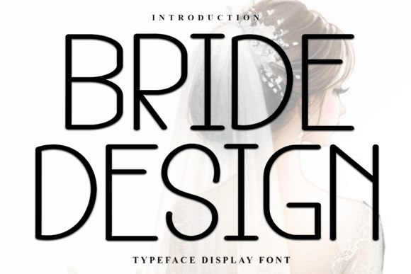 Bride Design Font for Creative Projects