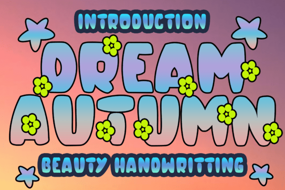 Dream Autumn Font for Bold Campaigns