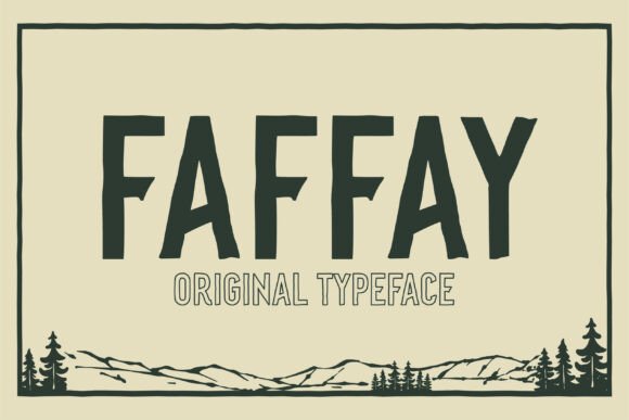 Faffay Font for Timeless Branding