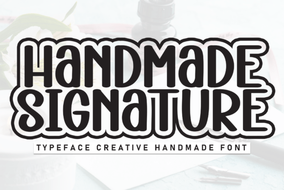 Handmade Signature Font