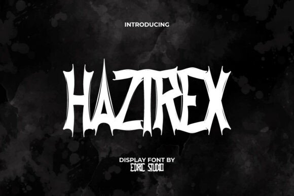 Haztrex Font for Bold Web Design