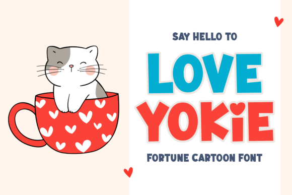 Love Yokie Font for Web Design