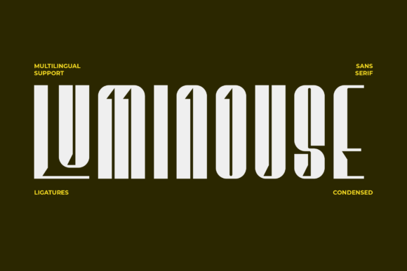 Luminouse: A Premium Display Font