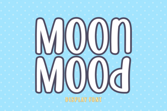Moon Mood Font: Elegant Display Type