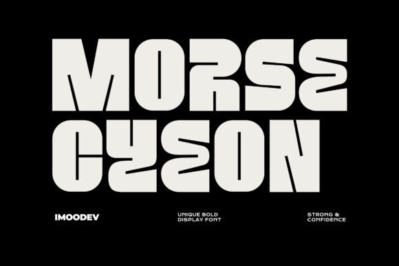 Morse Cyeon Font for Web Design
