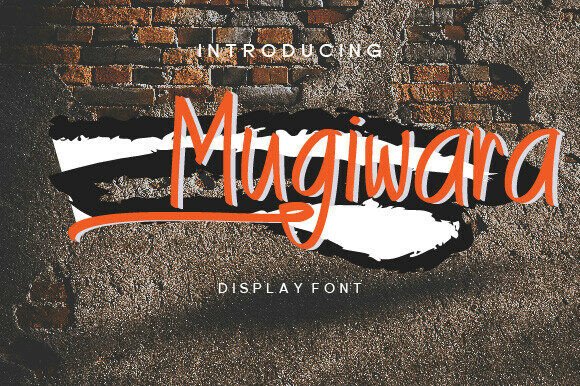 Mugiwara Font for Elegant Branding