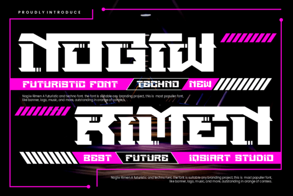 Nogiw Rimen Font for Business