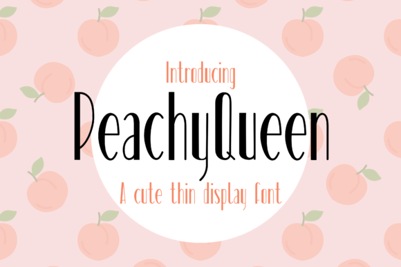 Peachyqueen Font: Playful Typography for Creative Projects