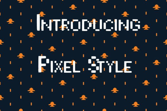 Pixel Style Font for Web Design