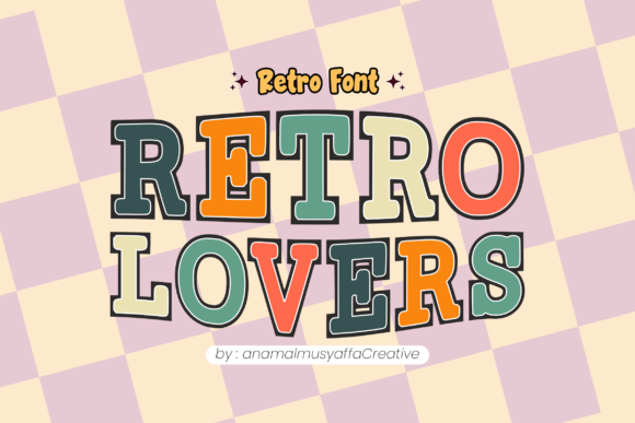 Retrolovers Regular Font