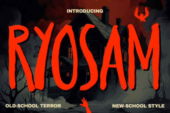 Ryosam: A Bold Typeface for Creative Branding