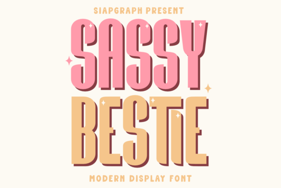 Sassy Bestie Font for Creative Makers