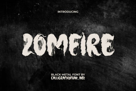 Zomfire Font for Bold Branding